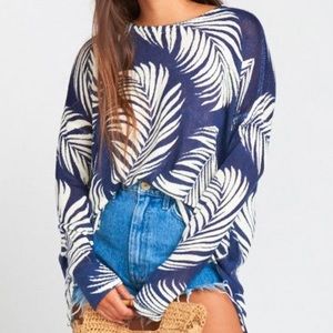 NWT Show Me Your Mumu Bonfire Sweater ~ in Boca Palm